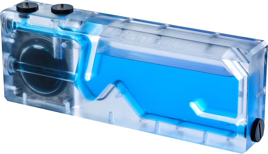 Rezervuar uji Phanteks Glacier R220C, kompatibil me pompë DDC, RGB, transparent