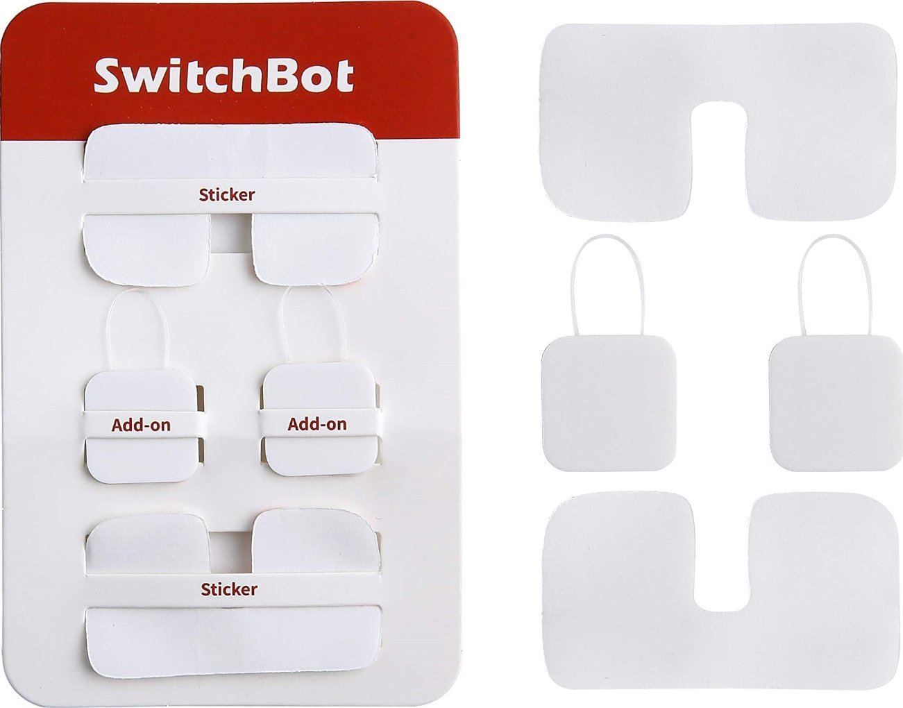 Set ngjitësash SwitchBot Add-on Sticker, 3M, ngjitje e fortë