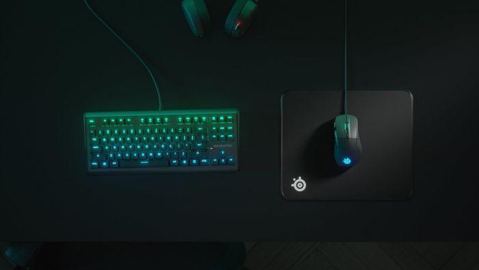 Mauspad SteelSeries QcK Edge, M, e zezë