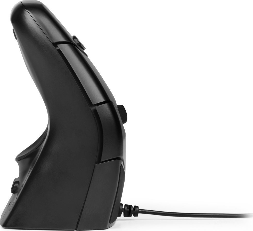 Maush vertikal Bakker Elkhuizen DXT 3 Precision, ergonomik, 7 butona, i zi