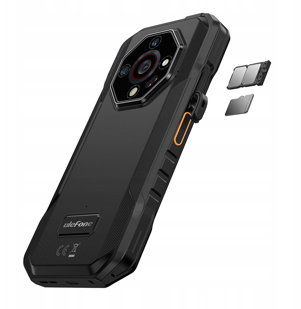 Telefoni i fortë Ulefone Armor X32 Pro, 8GB, 256GB, i zi