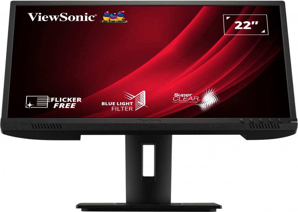 Monitor ViewSonic, 21.5", Full HD, 75Hz, i zi
