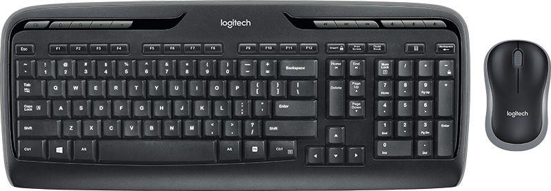 Set tastierë dhe maus Logitech MK330 (920-003999), US, të zeza