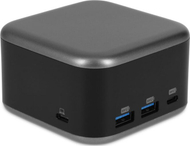 Докинг станица LMP PowerDock, 5 USB-C порти, HDMI 4K, црно сива