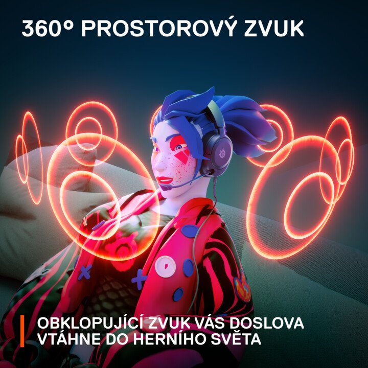 [OUTLET] Kufje SteelSeries Arctis Nova 1X, të zeza