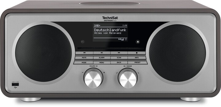 Radio TechniSat DigitRadio 602, hiri / argjendtë