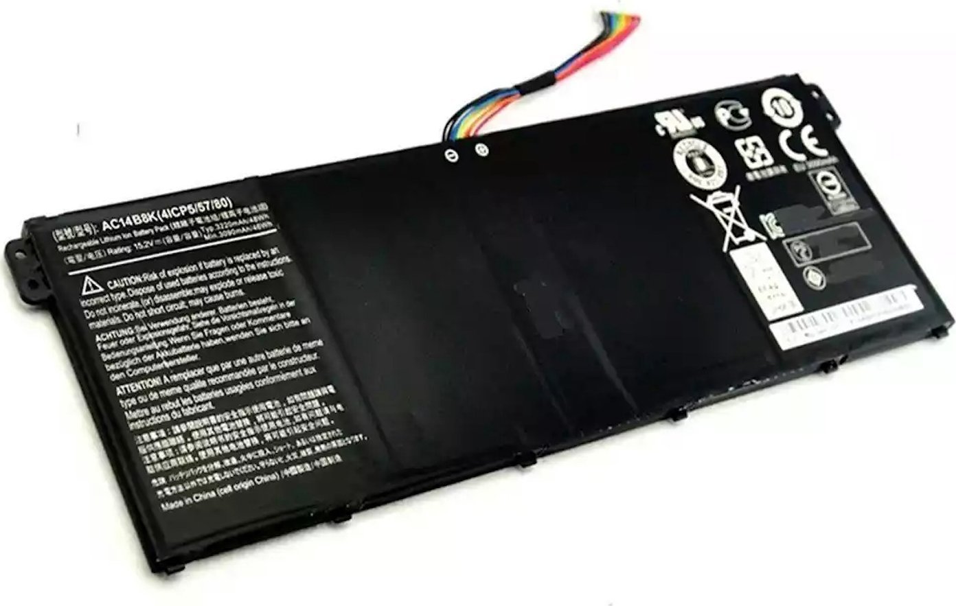 Bateri laptopi Acer AC14B8K, 3220 mAh, 15.2V, origjinale