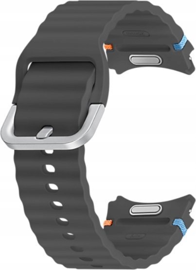 Rrip sportiv Samsung ET SNL31 për Galaxy Watch7, silikoni, gri e errët