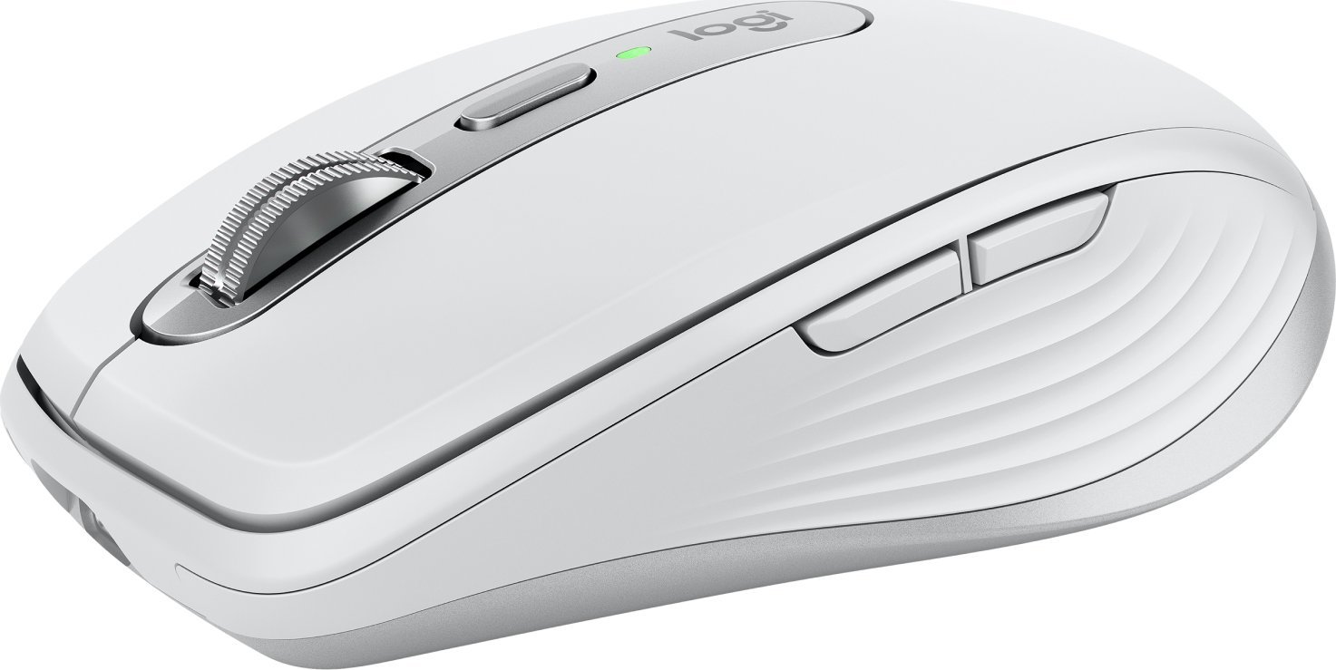 Maus Logitech MX Anywhere 3S, wireless, USB C, gri e çelët