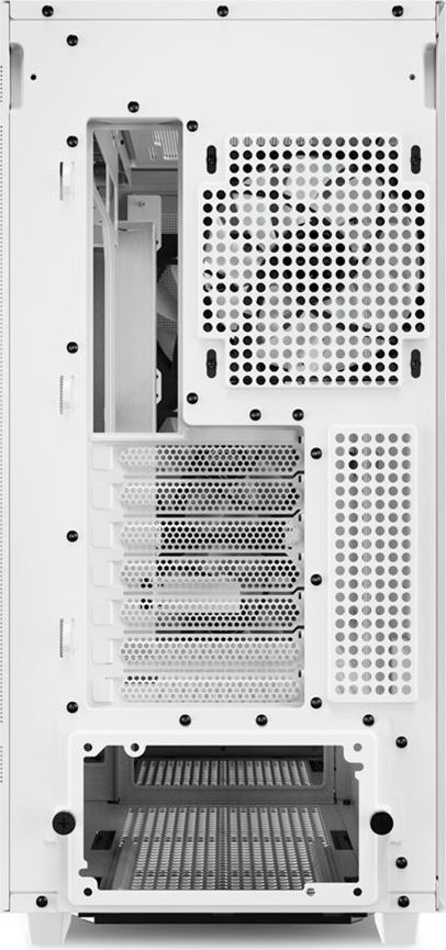Куќиште за компјутер Sharkoon Rebel C50 ARGB, бело, Midi Tower