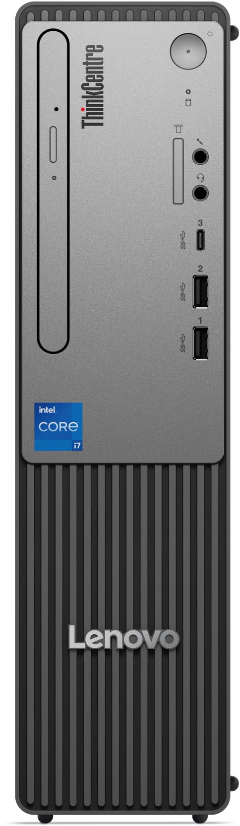 Kompjuter Lenovo ThinkCentre Neo 50s Gen 5, Intel Core i3 14100, 8GB RAM, 256GB SSD, i zi gri