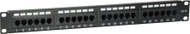 Patch panel Equip 24 porta, Cat.5e, 1U 19", i zi