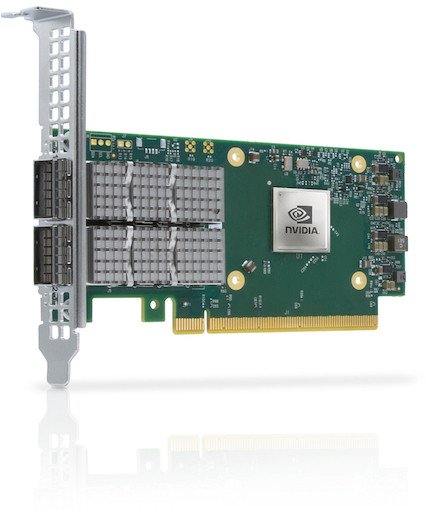 Мрежна картичка Nvidia ConnectX-6 Dx EN, 100Gb/s, PCIe 4.0, оптичко влакно