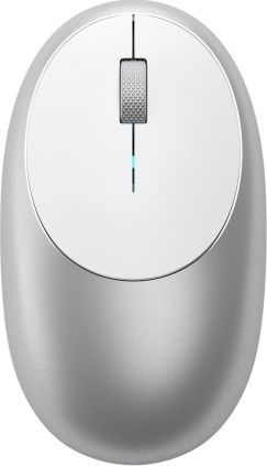 Maus Satechi M1, wireless, Bluetooth, USB, i bardhë dhe i argjendtë