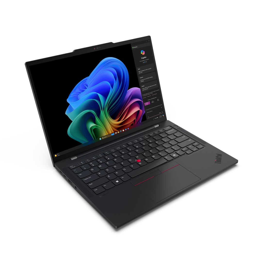 Laptop Lenovo ThinkPad T14s Gen 6 (Snapdragon) Copilot+ PC, 14", Qualcomm Snapdragon X1E-78-100, 32GB LPDDR5x-SDRAM, 1TB SSD, Qualcomm Adreno, i zi