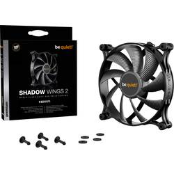 Вентилатор за куќиште Be Quiet Shadow Wings 2, 140mm, 3 pin, црн