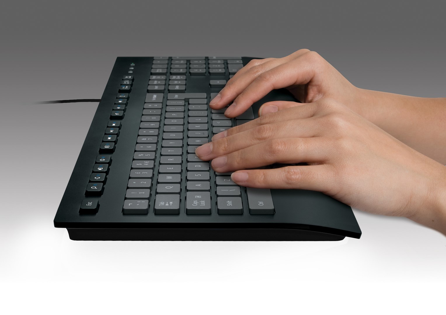 Tastierë Logitech K280e, USB, e zezë