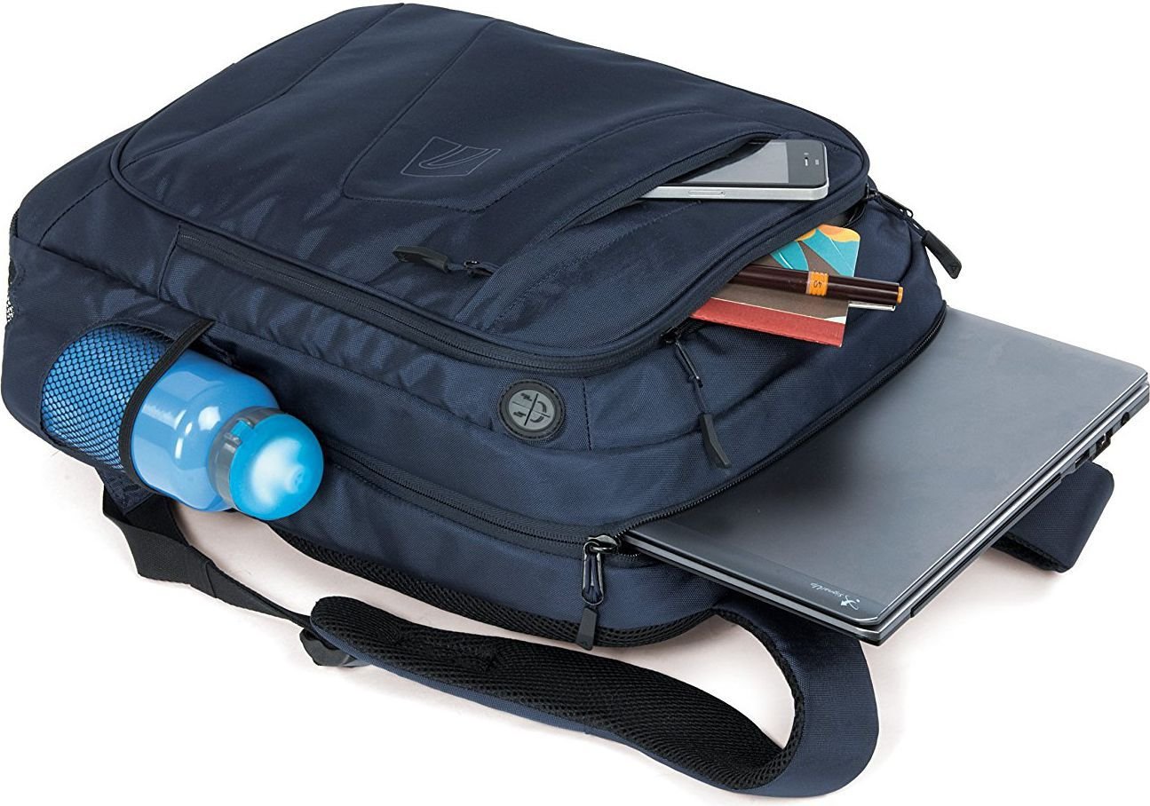 Ранец Tucano Lato, 17", за лаптоп, црна боја