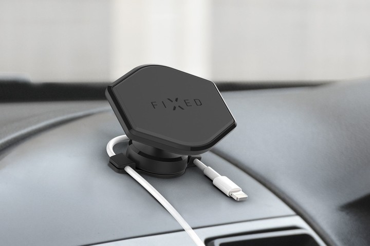 Mbajtëse magnetike FIXED Icon Flex, e zezë