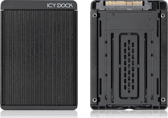 Kuti përshtatëse Icy Dock EZConvert MB705M2P-B, M.2 PCIe NVMe në 2.5" U.2, alumini, e zezë