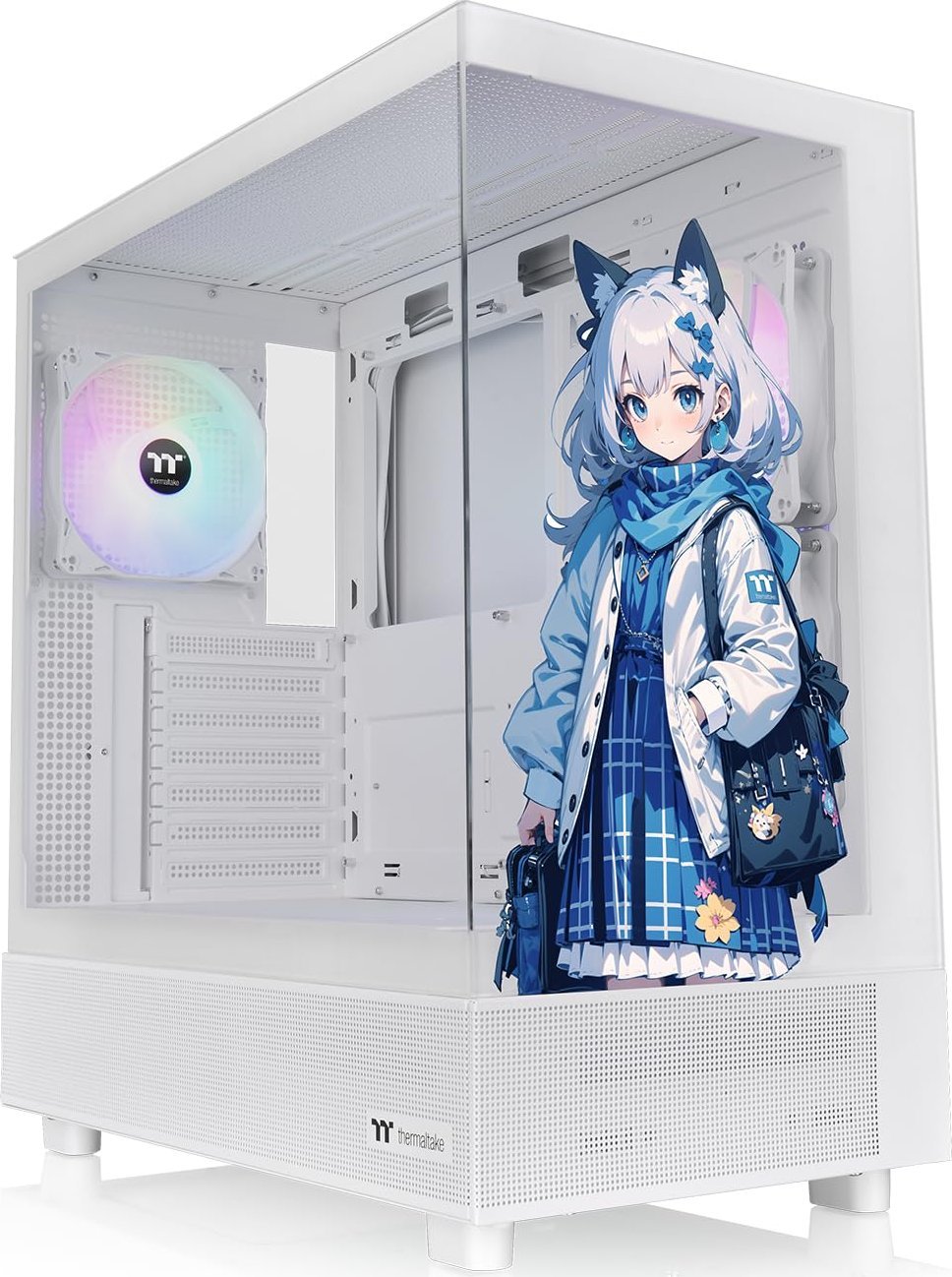 Kasa PC Thermaltake View 270 TG SP Edition, Mid Tower, ARGB, e bardhë