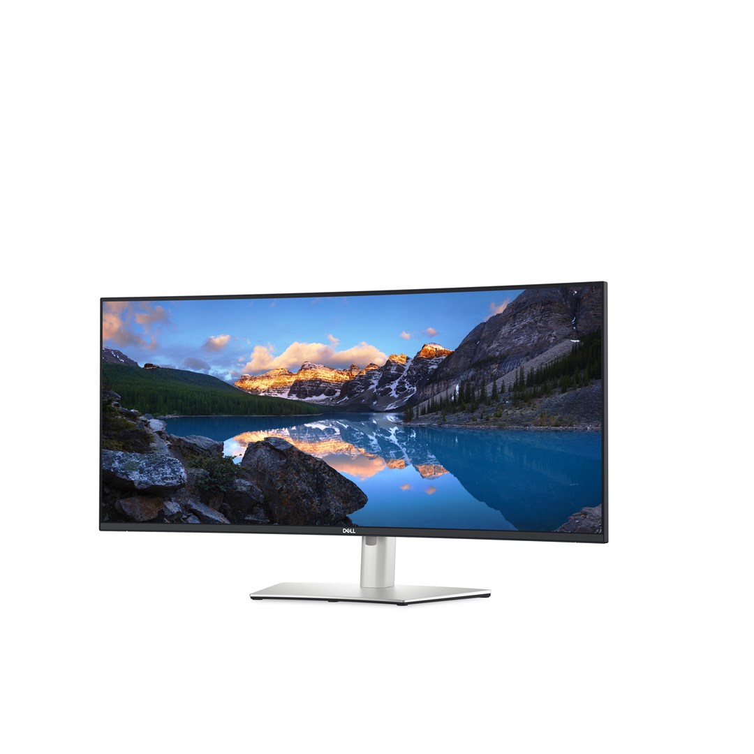 Монитор DELL UltraSharp U3824DW, 37.5\", WQHD+, 8ms, сребрен