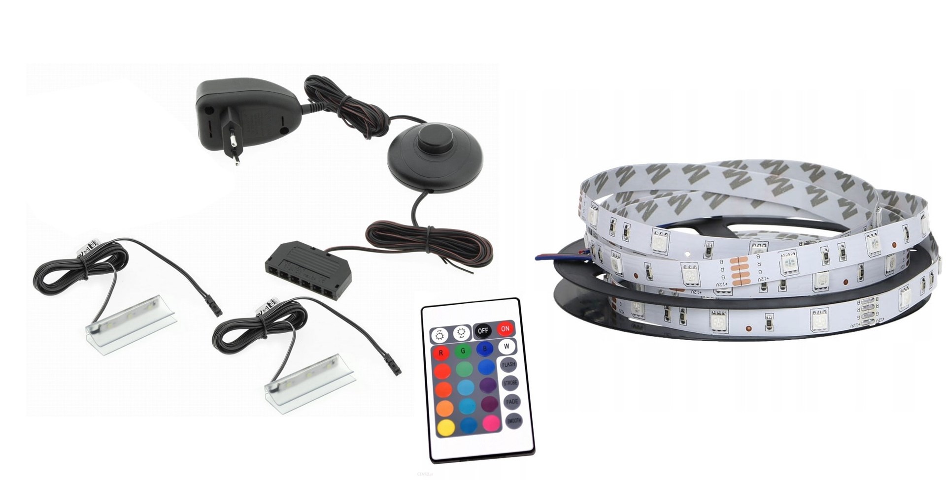 Ndriçim RGB për mobilje Cama MEBLE QIU 200, sipërfaqësor, RGB