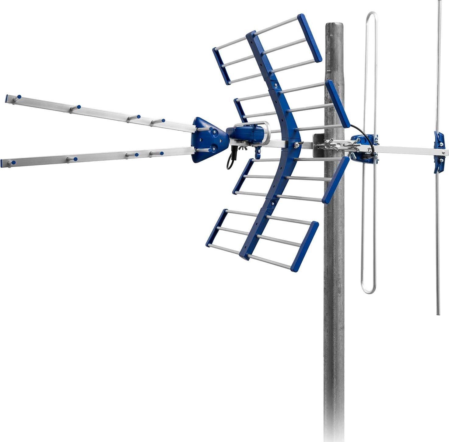 Antena televizive Telmor W21 Combo, DVB T T2 DAB+, 5G Protected, gri