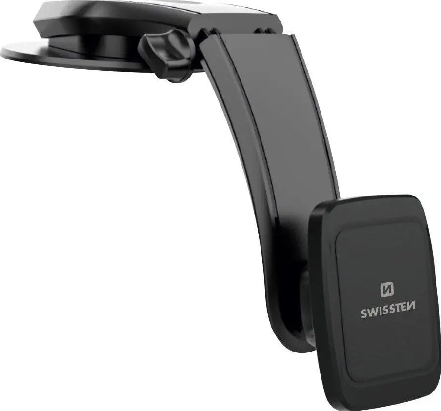 Mbajtës telefoni për makinë Swissten M5 R1, magnetik, për panel