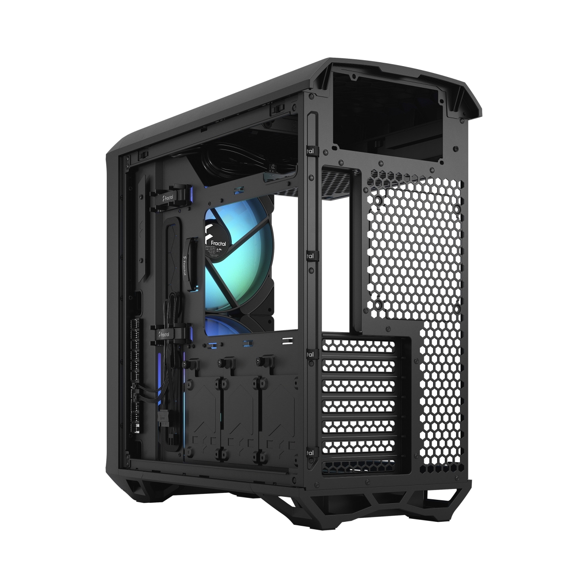 Kasë për PC Fractal Design Torrent Compact RGB Black TG, e zezë