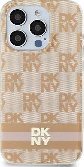 Mbulesë telefoni Dkny DKHMN61HCPTSP për iPhone 11 XR 6.1", hardcase, kafe roze