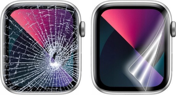 Керамичка заштитна фолија 2 парчиња за Garmin Instinct 2 45mm, транспарентна