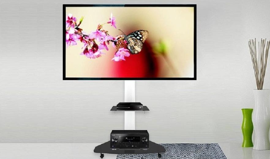 Karrocë TV Techly ICA-TR3WH, 37" 70", lartësi e rregullueshme, e bardhë