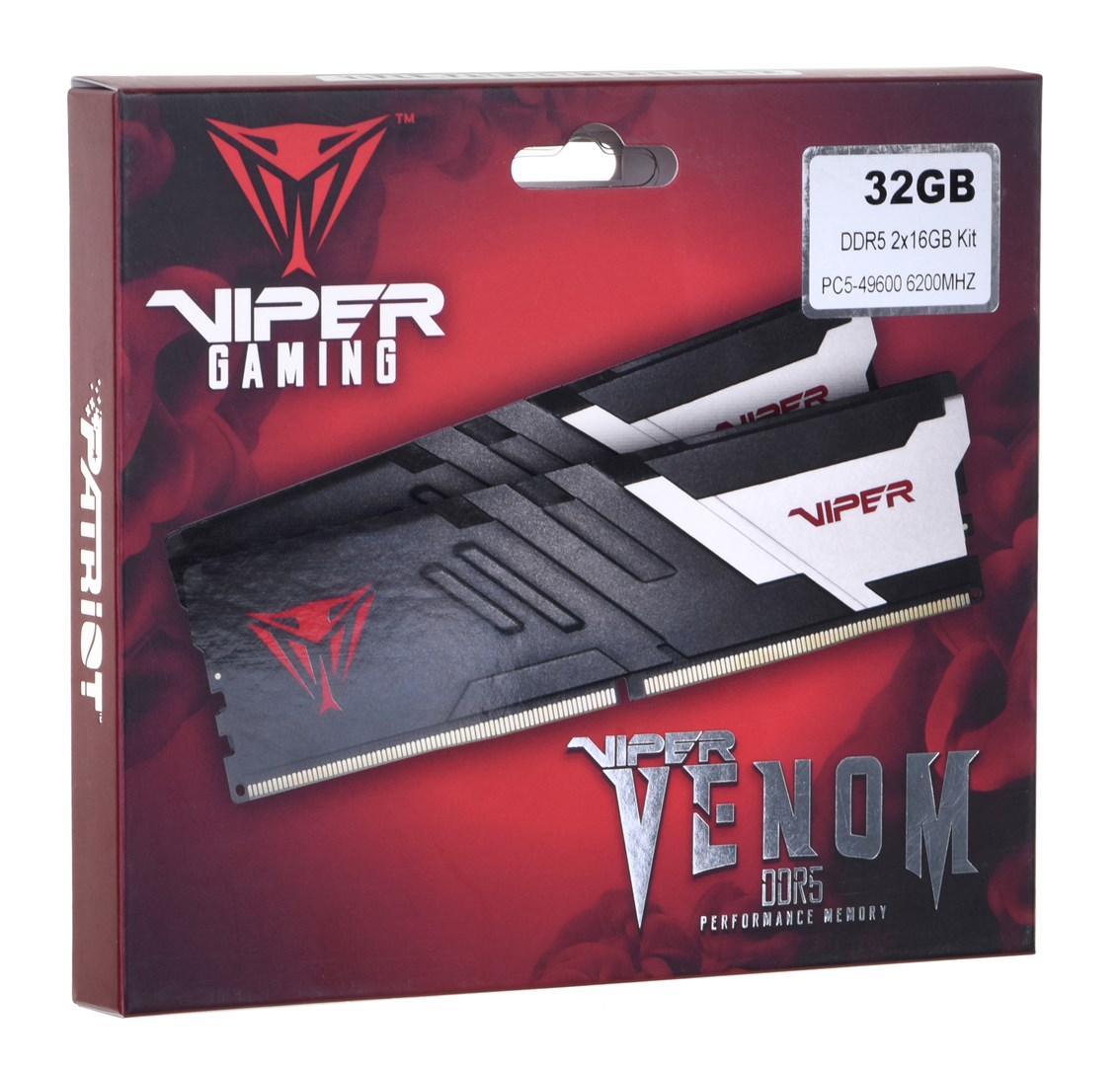 Memorie Patriot Viper Venom, 32GB (2x16GB), DDR5, 6200MHz