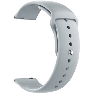 Rrip ore Eternico Essential Universal Quick Release 22mm, për smartwatch, gri Elephant