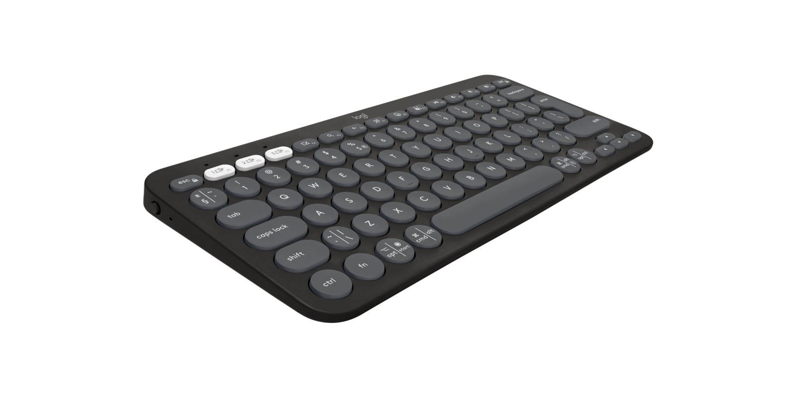 Комплет Logitech, тастатура Pebble Keys 2 K380s + глушец Pebble M350s