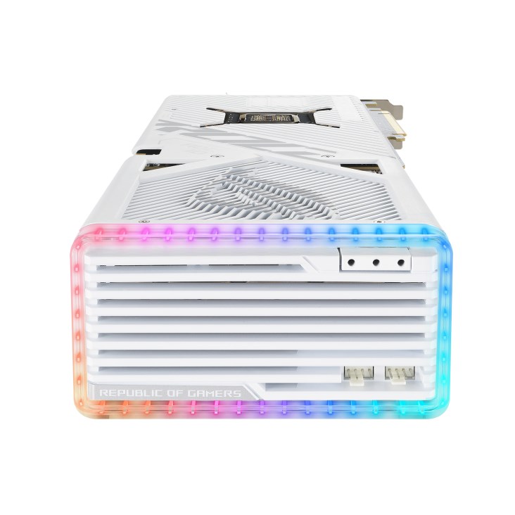 Kartelë grafike ASUS ROG Strix RTX 4080 SUPER, 16GB, GDDR6X, 2670MHz, e bardhë