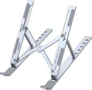 Mbajtëse laptopi Unitek, e palosshme, alumini, ngjyrë argjendi