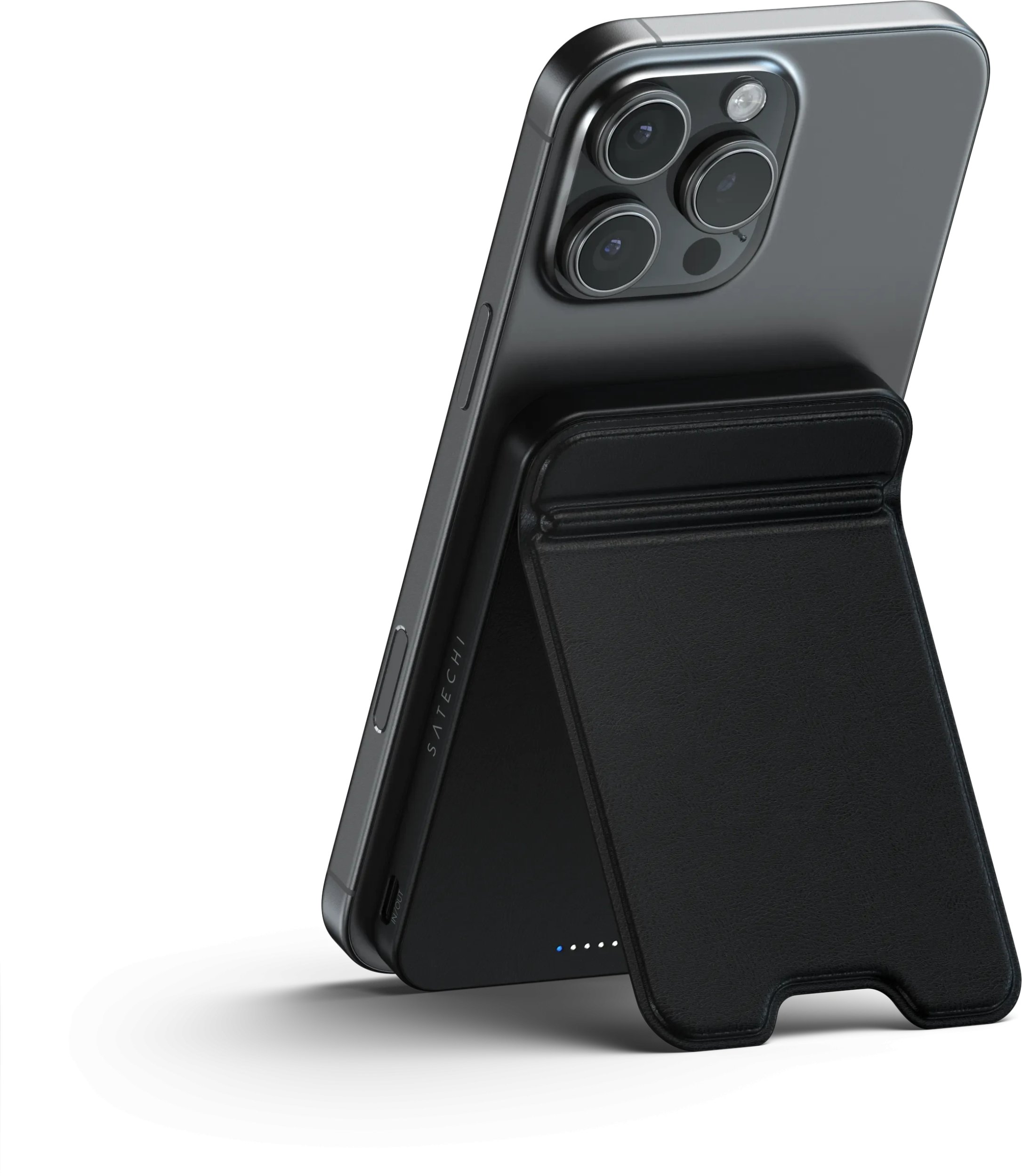 Power banka Satechi On-the-Go 5K, 5000mAh, безжично полнење, црна