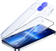 Xham mbrojtës Joyroom JR-H11 Knight për iPhone 14 Plus, me kit montimi, transparent