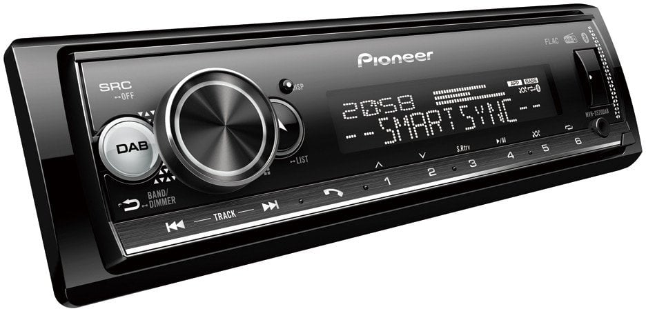 Radio makine Pioneer MVH-S520DAB, DAB+, USB AUX iPod, e zezë