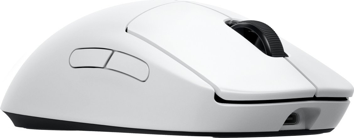 Maus gaming Logitech G PRO 2 LIGHTSPEED, wireless, optik, i bardhë