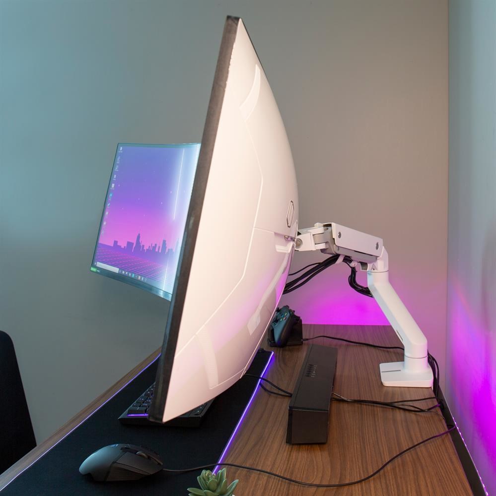 Mbajtëse për monitor Ergotron HX, 49", e bardhë
