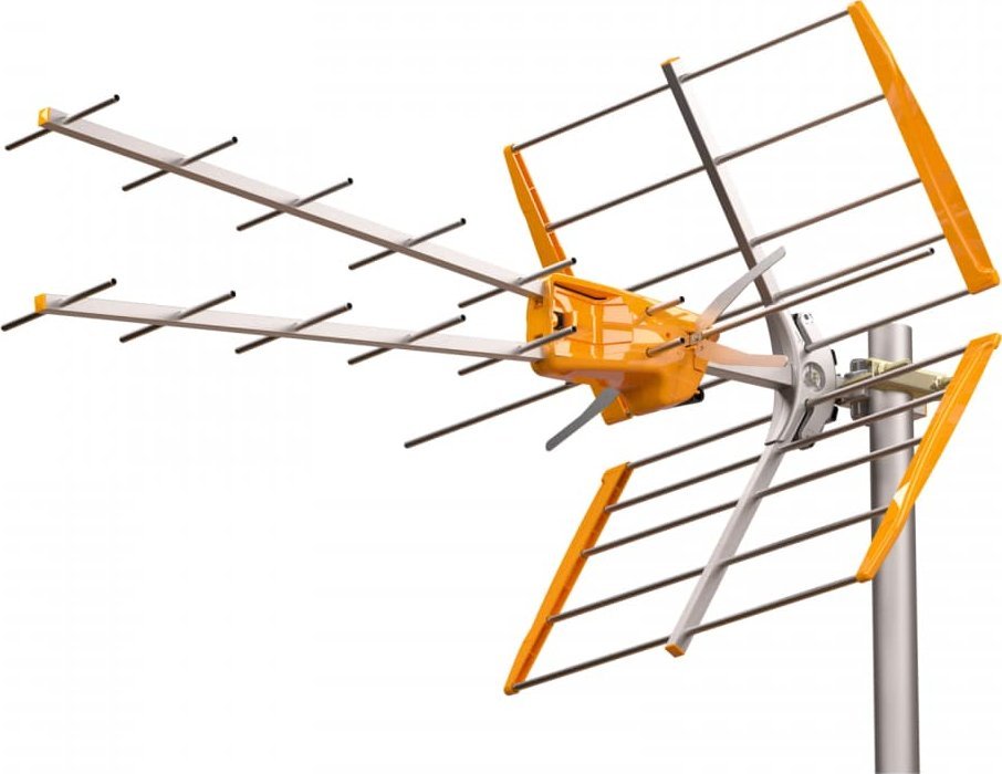 Antena TV Televes V+ MIX Active, DVB T2, LTE 700, e bardhë