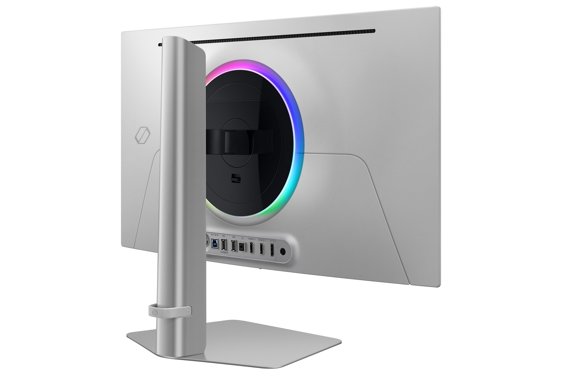 Monitor Samsung Odyssey G6, 27", OLED, QHD, 360Hz, i bardhë