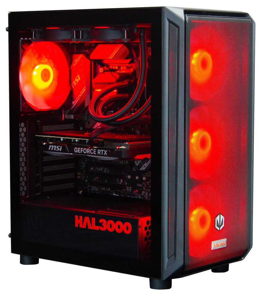 Kompjuter HAL3000 Master Gamer Elite, Intel i7-14700F, 32GB RAM DDR5, 2TB SSD, RTX 4070 Super, i zi