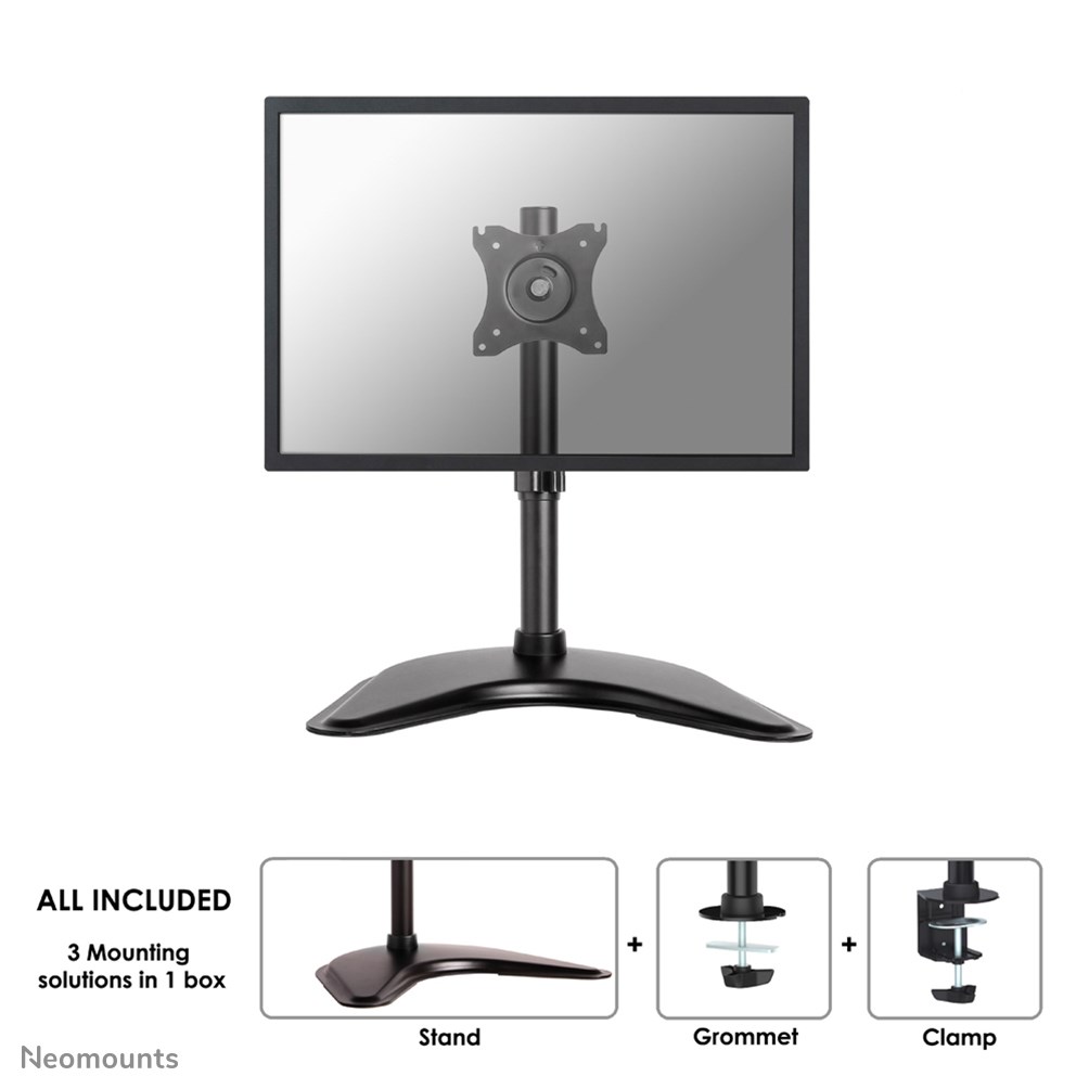 Mbajtëse monitori Neomounts NM-D335, 10-30", 10kg, e zezë