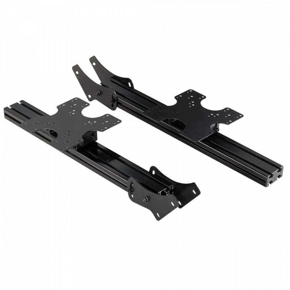 Shtesë për qëndrim monitorësh Next Level Racing Elite Triple, 21"-43", alumini, e zezë