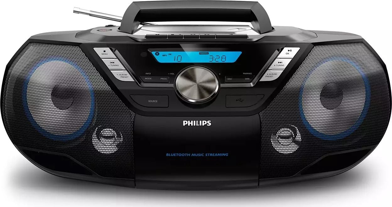 Radio CD player Philips AZB798T/12, 12W, Bluetooth USB, i zi
