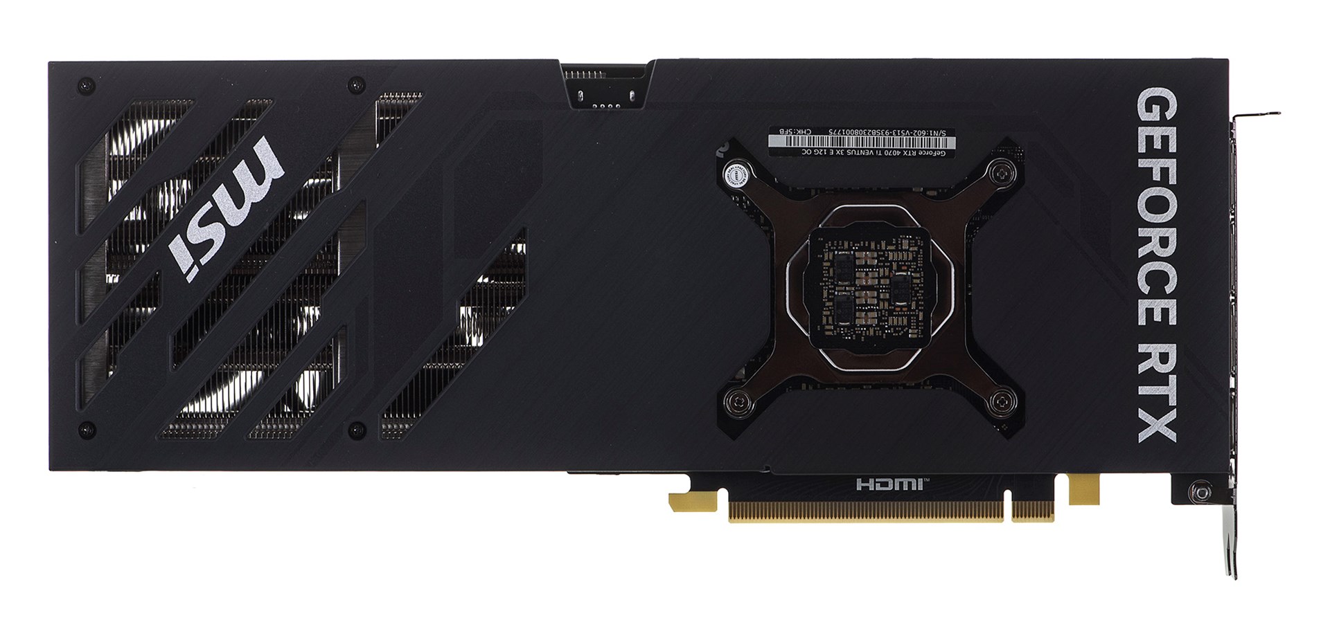 Kartelë grafike MSI GeForce RTX 4070 Ti VENTUS 3X E 12GB OC